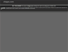 Tablet Screenshot of chippo.com